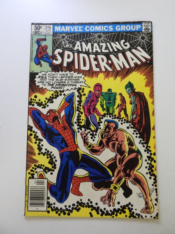 The Amazing Spider-Man #215 (1981) VF- condition