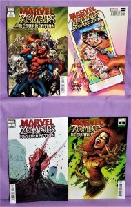 Leonard Kirk MARVEL ZOMBIES RESURRECTION #1 - 4 Variant Covers (Marvel, 2020)!
