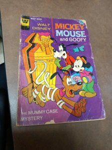 Mickey Mouse Five Issue Silver Bronze Age Comics Lot Run Set Collection Dell... 