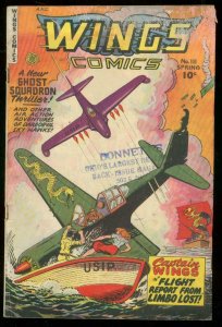 WINGS COMICS #111 1950-FICTION HOUSE-GHOST SQUADRON G/VG