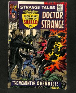 Strange Tales #151 1st Jim Steranko at Marvel!
