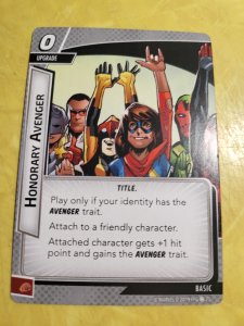 2021 Marvel Champions: Captain America Nemesis: Honorary Avenger