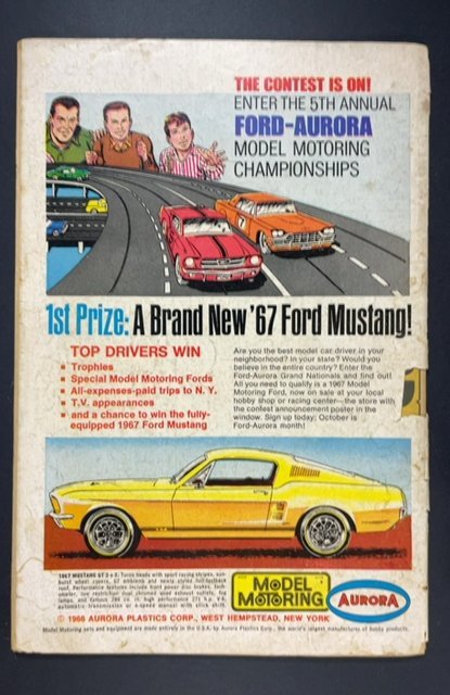 World's Finest Comics #163 (1966) COVER DETACHED