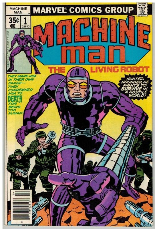 MACHINE MAN (1978) 1 VF April 1978