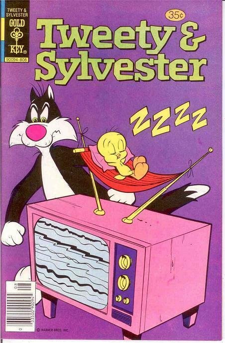 TWEETY & SYLVESTER (1963-1984 GK/WHIT) 84 F-VF Aug.1978 COMICS BOOK