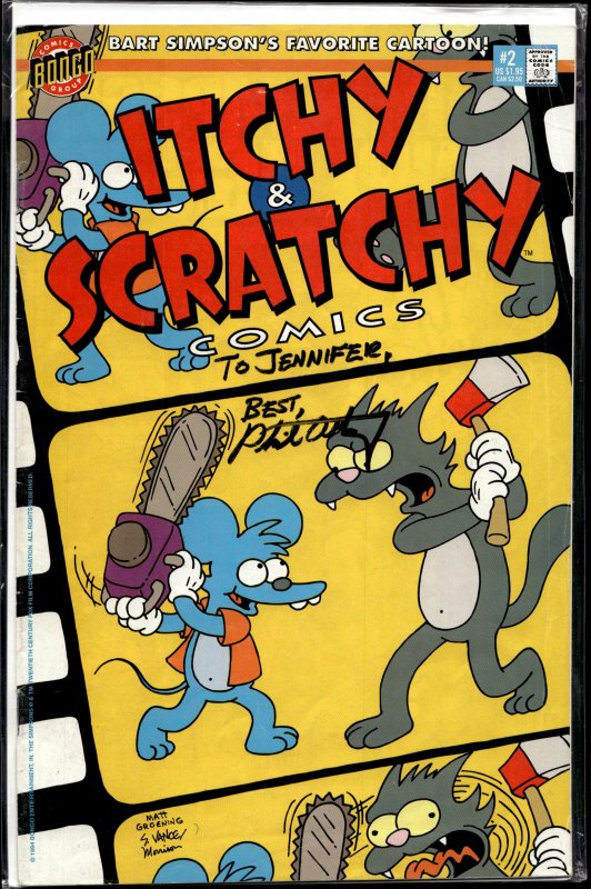 Itchy & Scratchy Comics #2 (1994) Itchy & Scratchy