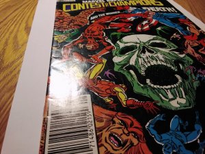 Contest of Champions #3 Newsstand Edition (1982) Avengers Daredevil Wolverine