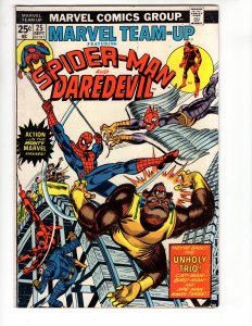 Marvel Team-Up #25 (1974) F/VF DAREDEVIL APPEARANCE