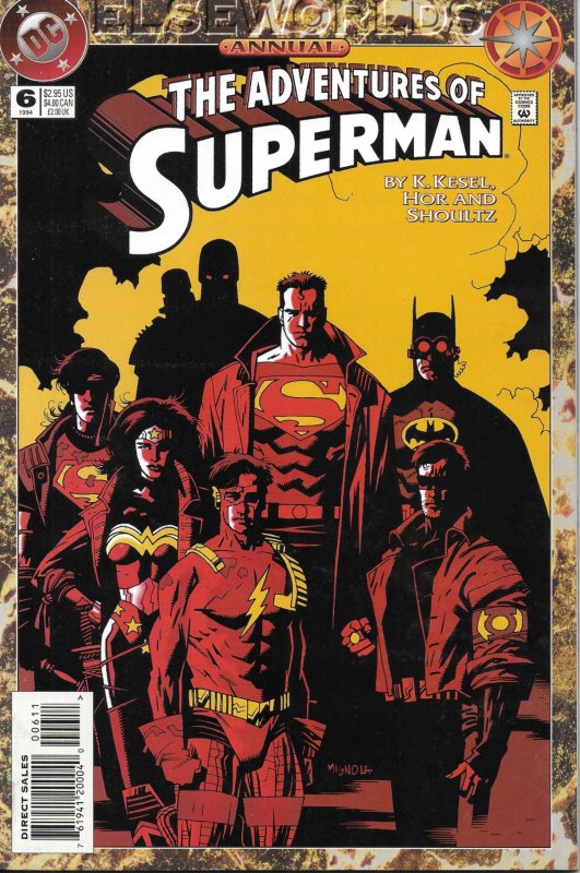 Adventures of Superman Annual #6 Direct Edition (1994)