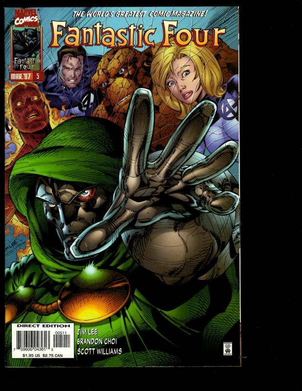 Lot of 11 Fantastic Four Marvel Comics # 1 2 3 4 5 6 7 8 9 10 11  JF26