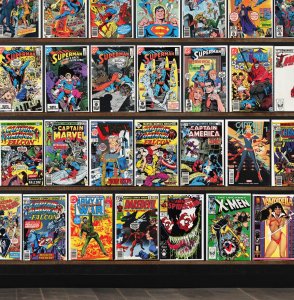 Huge Lot 140+ Comics with Superman, The Amazing Spider-Man & More!