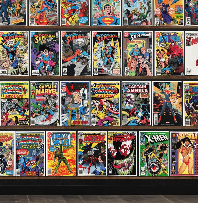 Huge Lot 140+ Comics with Superman, The Amazing Spider-Man & More!