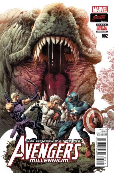 Avengers: Millennium #2, NM + (Stock photo)