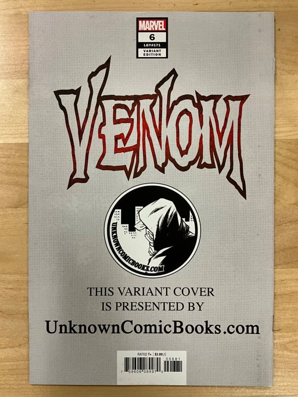 Venom #6 Suayan Cover B (2018)