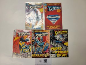 5 Superman Man of Steel DC Comic Books #5 22 22 24 26 49 TJ17