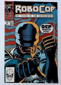 Robocop #5 (July 1990, Marvel) VF-