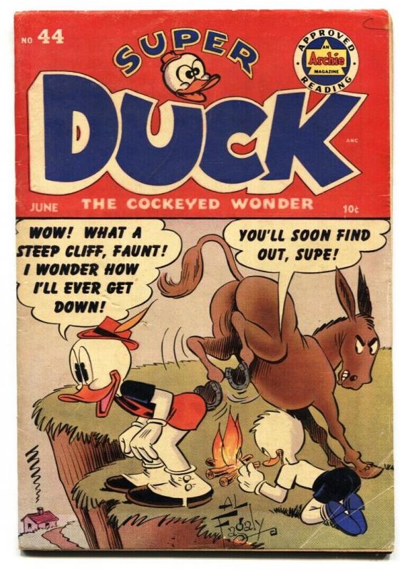 Super Duck #44 1952- Golden Age Archie Funny Animals- FN-