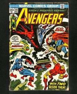 Avengers #111 Black Widow Joins!