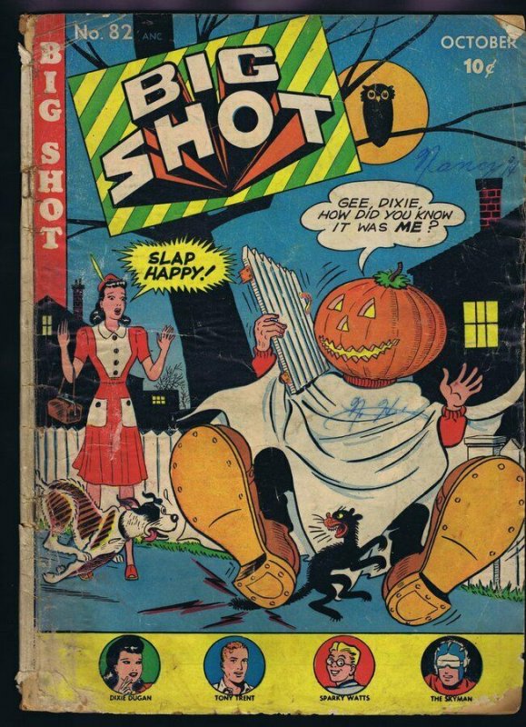 Big Shot Comics #82 ORIGINAL Vintage 1947 Columbia Golden Age 