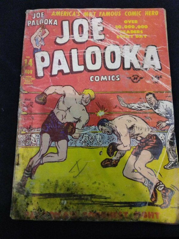 Joe Palooka #14 Harvey Comics 1947 Low Grade Copy
