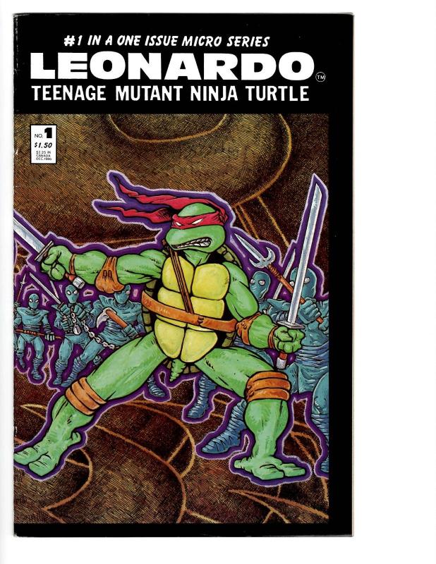 Leonardo Micro Series # 1 VF/NM Mirage Studios Comic Book TM Ninja Turtles RM2