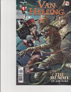 Van Helsing vs The Mummy #1 Cover B Zenescope Comic GFT NM Otero 