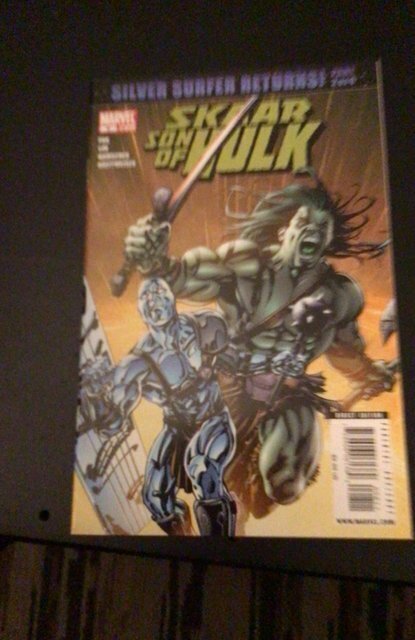 Zz Skaar: Son of Hulk #8 (2009) Silver surfer returns! Super high-grade NM Wow