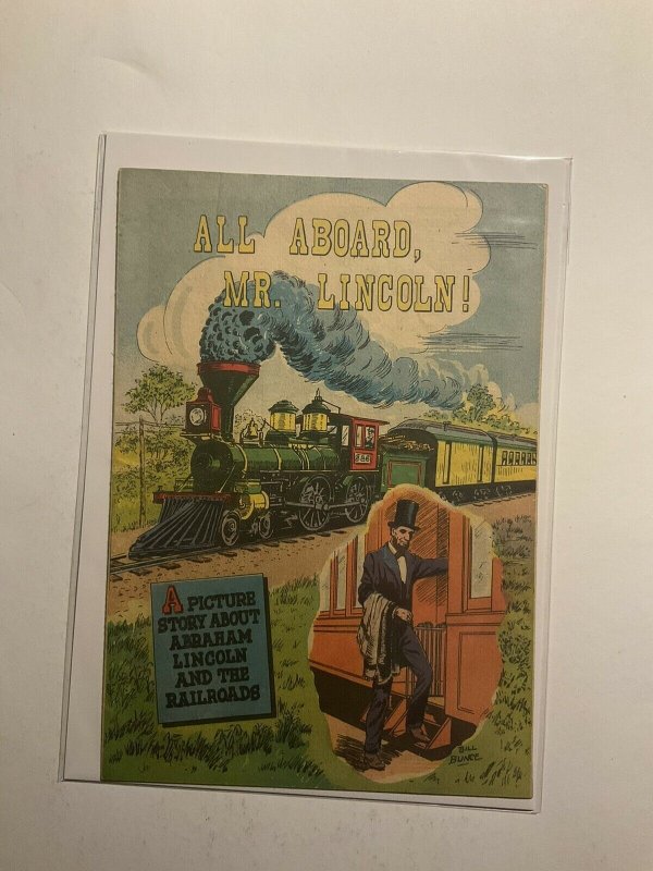 All Aboard Mr Lincoln Vf Very Fine 8.0 Comic 