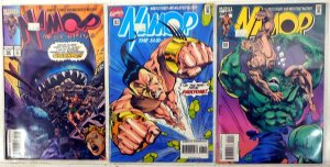 Namor, Sub-Mariner Lot 3 #56, 57, 59 1994 Marvel Namor Sub-Mariner Comics