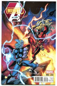 Mighty Avengers #2 Thor vs Malekith Battle 1 in 20 Variant Cover Mark Bagley