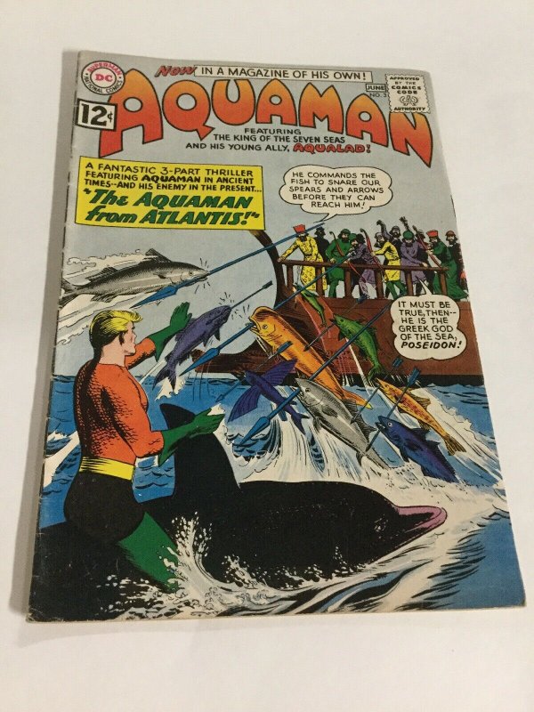 Aquaman 3 Vg+ Very Good+ 4.5 DC Comics Silver Age