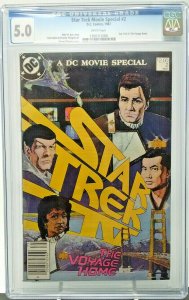 STAR TREK MOVIE SPECIAL #2 ~ 1987 DC ~ CGC 5.0 VG/F ~ Star Trek IV: Voyage Home