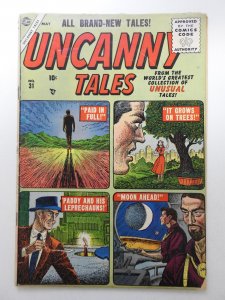 Uncanny Tales #31 (1955) Great Stories!! Solid VG- Condition!