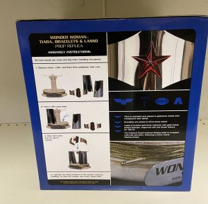 DC Direct Wonder Woman: Tiara, Bracelets & Lasso Prop Replica