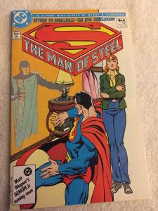 SUPERMAN-MAN OF STEEL # 4 / 1986