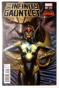 The Infinity Gauntlet #1 (9.6, 2015) Adi Granov (1:25), 1st app Anwen Bakian