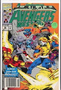 Avengers West Coast #80 (1992) West Coast Avengers / Avengers West Coast