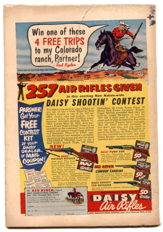 Captain Marvel Adventures #133  1952 - Fawcett  -VG - Comic Book