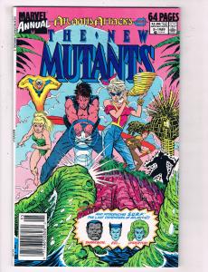 The New Mutants Annual 1989 #5 VF Marvel Comics Comic Book X Men DE24