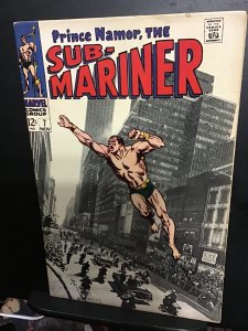 Sub-Mariner #7 (1968) mid grade photo composite cover New York City key! FN-