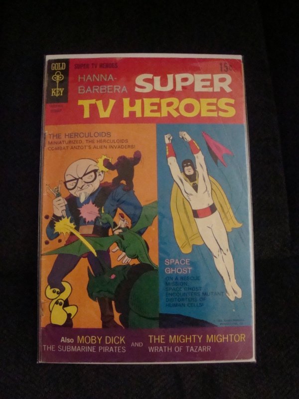 Hanna-Barbera Super TV Heroes #7 (1969) Gold Key Space Ghost Last Issue
