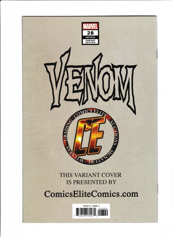 VENOM #28 (2020) VALERIO GIANGIORDANO | CONNECTING VIRGIN | LTD 1000 | KNULL