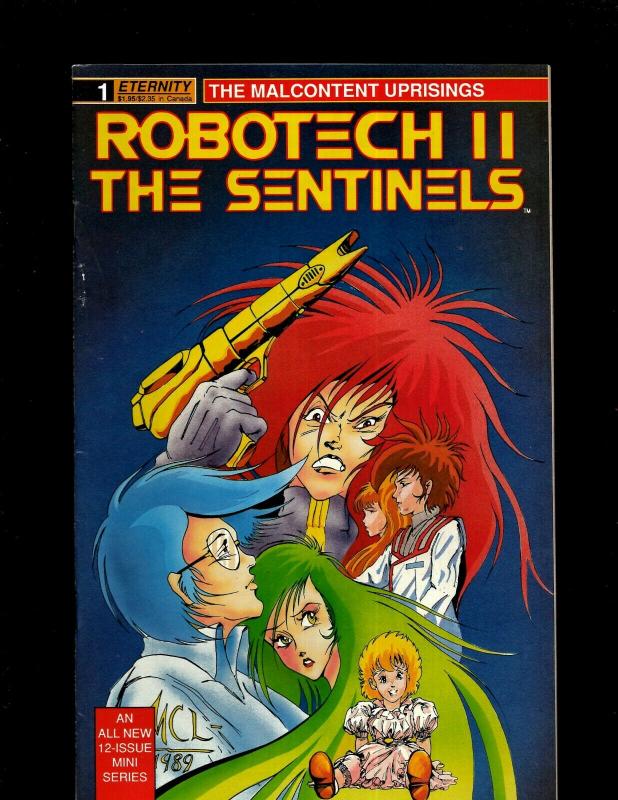 Lot of 12 Robotech II Eternity Comic Books #1 1 2 3 4 5 6 7 8 10 11 12 JF20