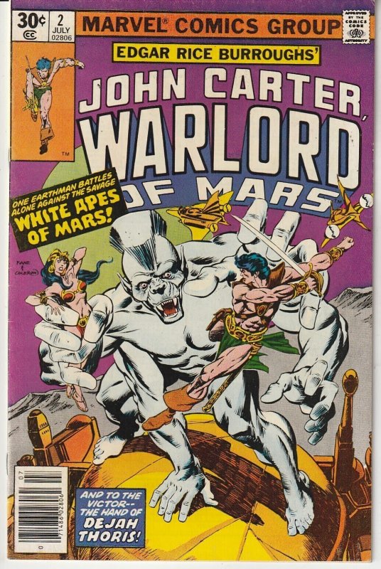 John Carter Warlord of Mars #2 (1977)