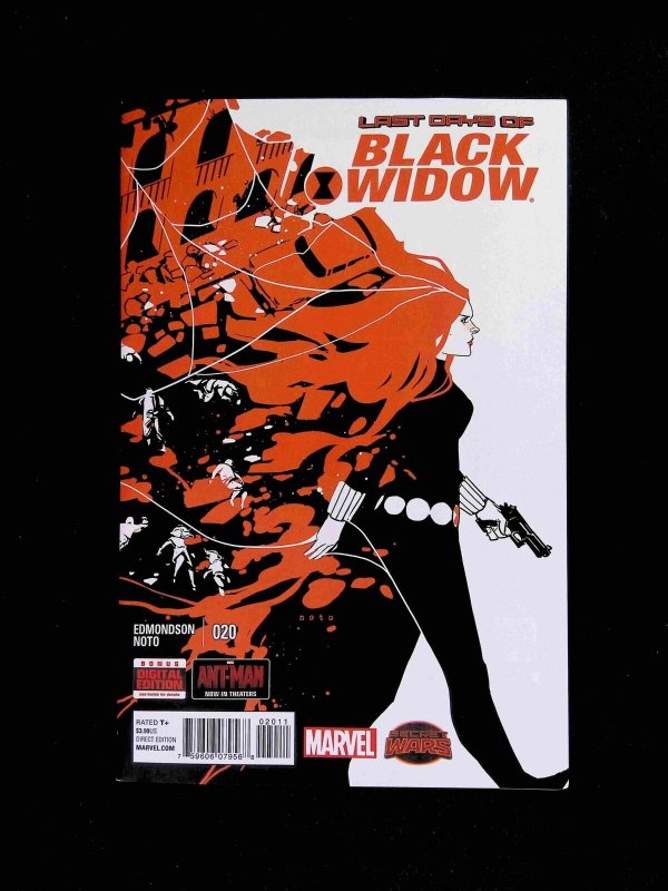 Black Widow #20 (6th Series) Marvel Comics 2015 NM