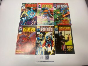 6 Incomplete Deaths Head MARVEL comic books #1 2 3 4 5 6 21 KM11