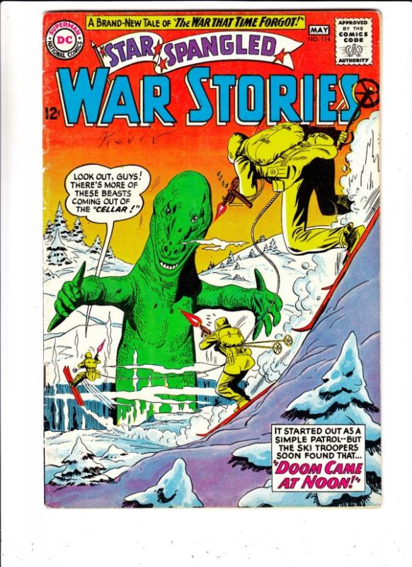 Star Spangled War Stories #114 (May-64) VG+ Affordable-Grade Dinosaur