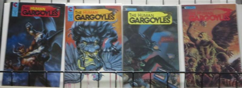 THE HUMAN GARGOYLES (Eternity, 1988) #1-4 COMPLETE! VF-NM 