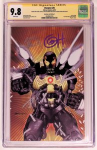 Venom #25 (2020) CGC 9.8 Greg Horn Art Edition C, signed by Cates Stegman Horn!