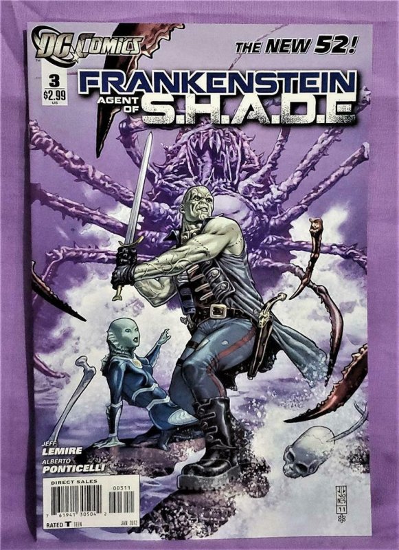 FRANKENSTEIN Agent of S.H.A.D.E. #1 - 6 Jeff Lemire DC New 52 (DC, 2011)! 